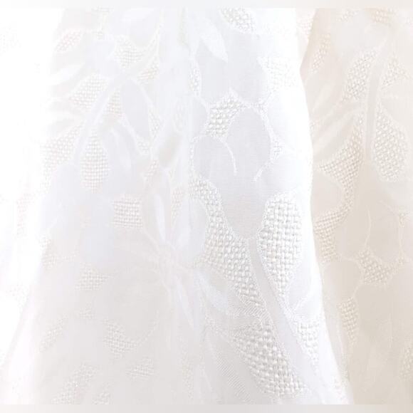 (XS) NWT $135 For Love And Lemons Janet Puffy Long Sleeve Ivory Corset Top - Picture 9 of 10